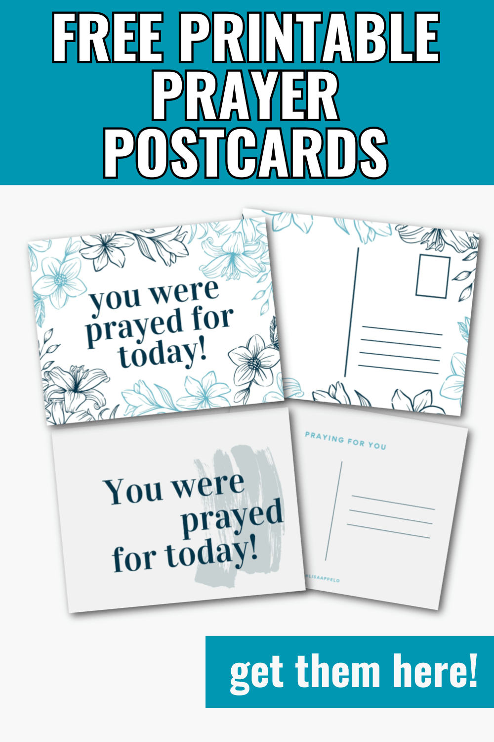 Free Printable Prayer Postcards