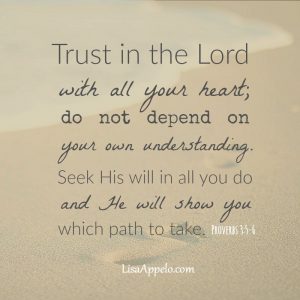 Bible verse | Scripture | Proverbs | Trust in the Lord