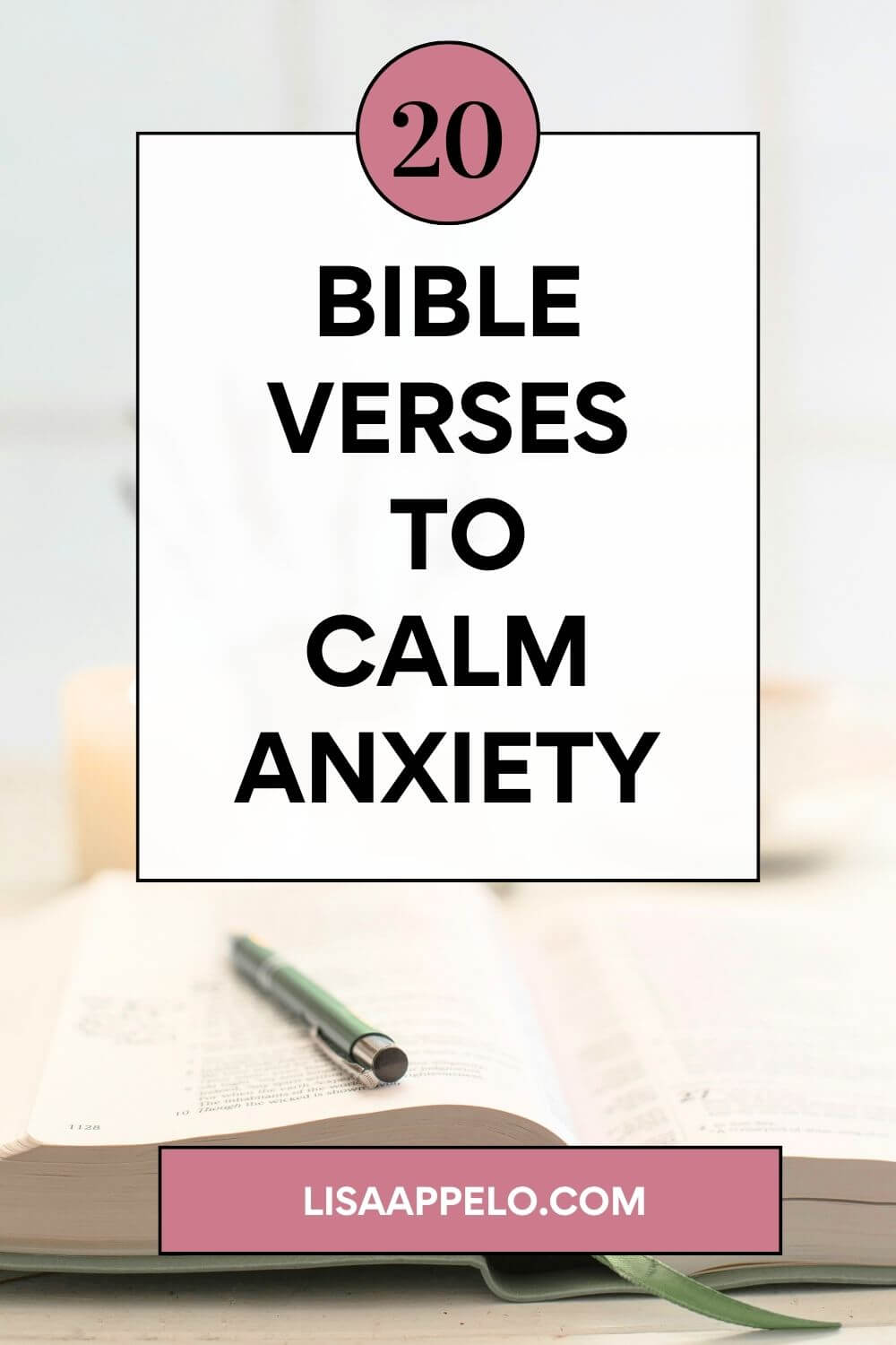 20 Bible Verses to Overcome Anxiety
