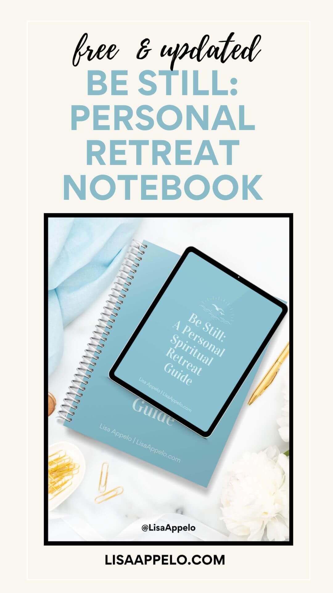 Pressing Pause & a Free Personal Retreat Notebook