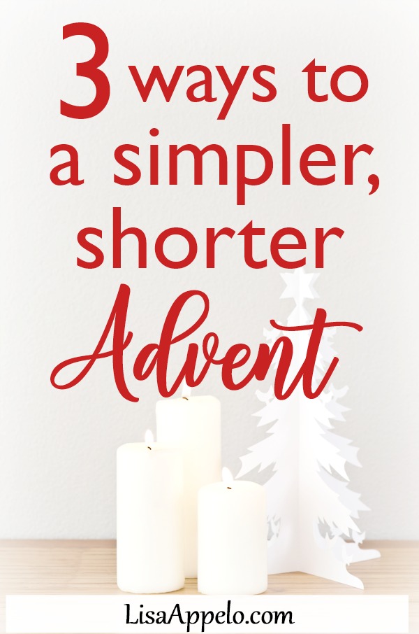 Is it too late to Start Advent?