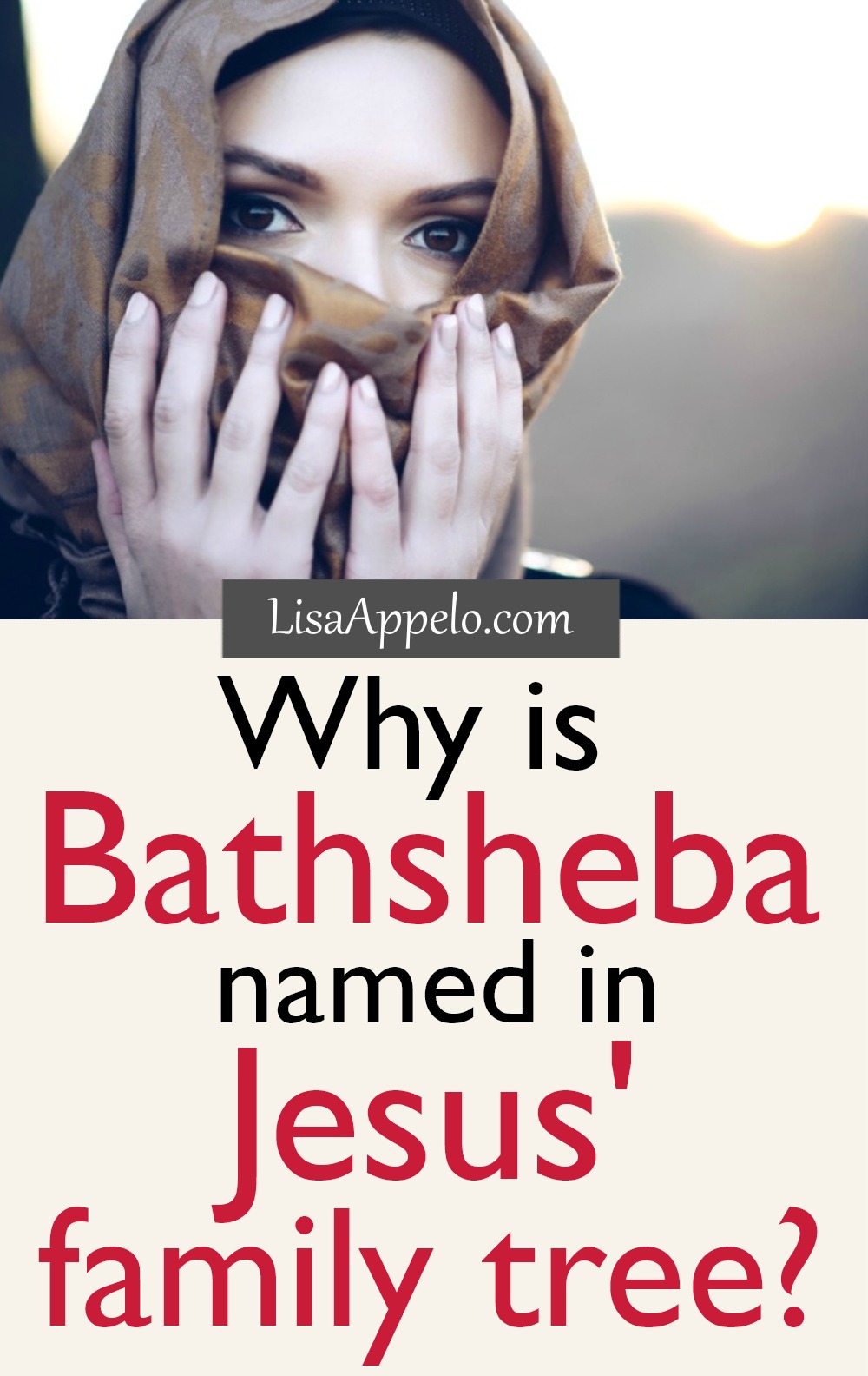 Why does the Bible name Bathsheba in Jesus\' lineage?