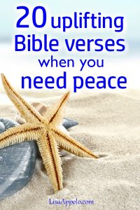 20 uplifting Bible verses for peace in tough times