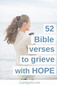 52 Bible verses to grieve with hope