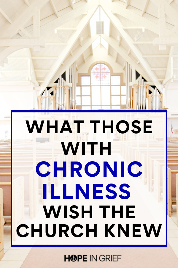 What Those with Chronic Illness Want the Church to Know